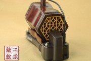 【已售】藏品電聲紫檀二胡-臥虎藏龍-1349