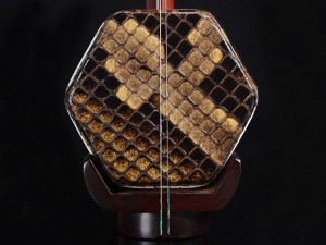 【已售】龍韻高級紫檀二胡8165 青花瓷